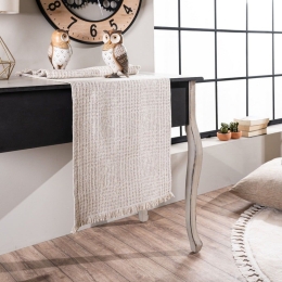 Τραβέρσα Sacramento 01 Ecru Teoran 45X180 Ακρυλικό,Βαμβάκι, Polyester