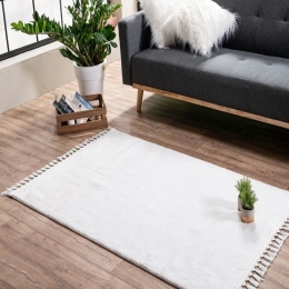 Χαλί Softy 00 White Teoran 100X160cm