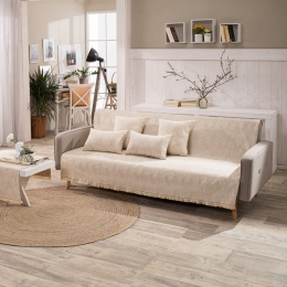 Ριχτάρι Messina 14 Yellow Teoran Διθέσιο 180x250cm Βαμβάκι-Πολυέστερ