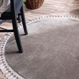Χαλί Softy New 07 Elephant Teoran 120X120cm Round