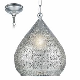 Φωτιστικό Οροφής Melilla 49716 Silver Eglo Μέταλλο