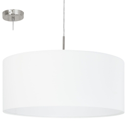 Φωτιστικό Οροφής Pasteri 31575 White Eglo Μέταλλο,Ύφασμα