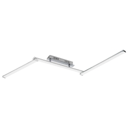 Φωτιστικό Οροφής Led Lasana 2 96108 White Eglo Αλουμίνιο,Πολυπροπυλένιο