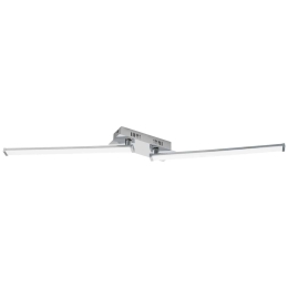 Φωτιστικό Οροφής Led Lasana 2 96107 White Eglo Αλουμίνιο,Πολυπροπυλένιο