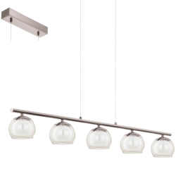 Φωτιστικό Οροφής Led Ascolese 94319 White Eglo Μέταλλο,Γυαλί