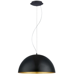 Φωτιστικό Οροφής Gaetano 1 94936 Black-Gold Eglo Μέταλλο