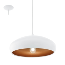 Φωτιστικό Οροφής Mogano 1 94606 White Eglo Μέταλλο