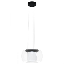 Φωτιστικό Οροφής Led Briaglia-C 99023 Ble-Rgb/Cct 2700-6500K Eglo Μέταλλο,Γυαλί