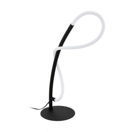 Φωτιστικό Επιτραπέζιο Led Egidonella 99383 3000K Black-White Eglo Μέταλλο,Πλαστικό