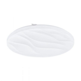 Φωτιστικό Οροφής-Πλαφονιέρα Led Benariba 99344 Ø440 3000K White Eglo Μέταλλο,Πλαστικό