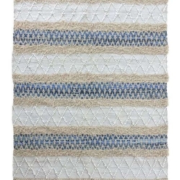 Χαλί AI18RWCH-121 Beige-Blue 120x180 cm