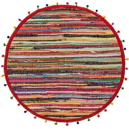 Χαλί NARRPP90 Multi 90X90cm Round