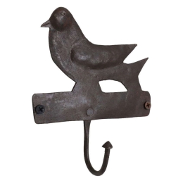 Κρεμάστρα Τοίχου ACIR00400A 12,5x4,5x15cm Black Μέταλλο