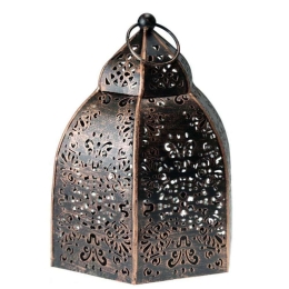 Φανάρι NALT160 17,5x17,5x21cm Black Μέταλλο