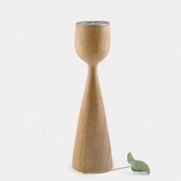 Κηροπήγιο Για Ρεσώ EI1450 20cm Natural Ξύλο
