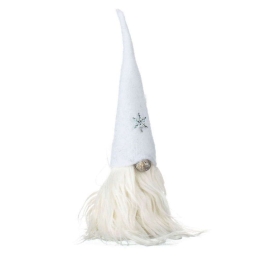 Χριστουγεννιάτικη Φιγούρα Νάνος Tomte SH8158 19cm White