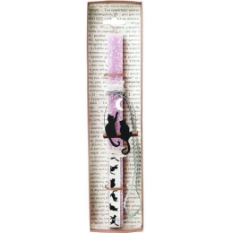 Λαμπάδα Γατούλες Στο Κλαδί LA22007A 30cm Lilac-Multi