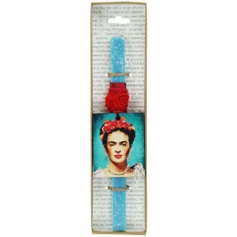 Λαμπάδα Frida Kahlo LA20134A 30cm Turquoise-Red