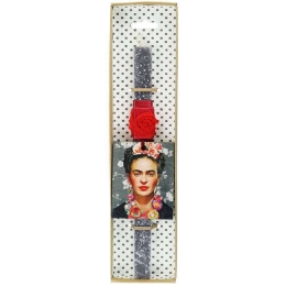 Λαμπάδα Frida Kahlo LA20134C 30cm Grey-Red