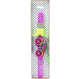 Λαμπάδα Με Μπρελόκ Ποδήλατο LA22037B 30cm Fuchsia