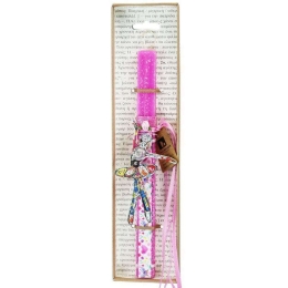 Λαμπάδα Μπαλαρίνα LA23002B 30cm Pink-Multi