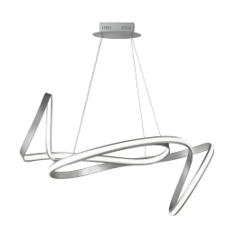 Φωτιστικό Οροφής Led Fly SO.FLY/SILVER Ondaluce Μέταλλο