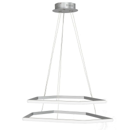 Φωτιστικό Οροφής Led Stardust SO.STARDUST/2-Silver Ondaluce Μέταλλο