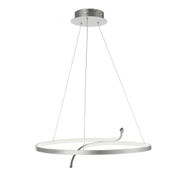 Φωτιστικό Οροφής Led Virgo SO.VIRGO/Silver Ondaluce Μέταλλο