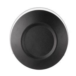Φωτιστικό Τοίχου - Απλίκα Led Turn AP.TURN/NERO Black Ondaluce Μέταλλο,Γυαλί