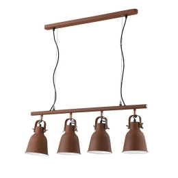 Φωτιστικό Οροφής - Ράγα I-Legend-S4 BRO Copper Luce Ambiente Design Μέταλλο