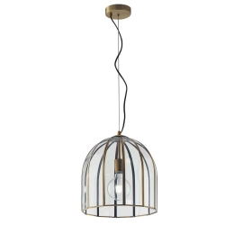 Φωτιστικό Οροφής I-Chester-L 8031414863129 Gold-Copper Luce Ambiente Design Μέταλλο,Γυαλί