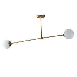 Φωτιστικό Οροφής - Ράγα I-Themys-T2 8031414870035 Gold-White Luce Ambiente Design Μέταλλο