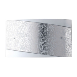 Φωτιστικό Τοίχου - Απλίκα I-Paris /3520 SIL 8031440353649 Silver Luce Ambiente Design Γυαλί