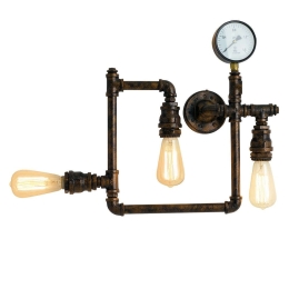 Φωτιστικό Τοίχου - Απλίκα I-Amarcord-PL3 8031440365512 Rust  Luce Ambiente Design Μέταλλο