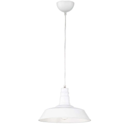 Φωτιστικό Οροφής Will R30421001 1xE27 60W Φ36cm 150cm White RL Lighting Μέταλλο