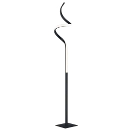 Φωτιστικό Δαπέδου Course R42051132 1xLed 11W 20,5x145cm Black Mat RL Lighting Μέταλλο