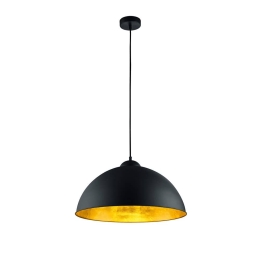 Φωτιστικό Οροφής Romino II 308000132 Black Trio Lighting Μέταλλο