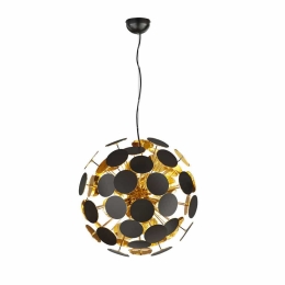 Φωτιστικό Οροφής Discalgo 309900632 Black Trio Lighting Μέταλλο,Πλαστικό