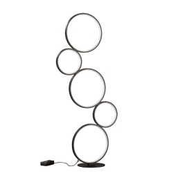 Φωτιστικό Δαπέδου Rondo 422610532 Anthracite Trio Lighting Μέταλλο