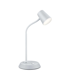 Φωτιστικό Γραφείου Led Narcos 470Lm 23x38cm White Mat-White 573190131 Trio Lighting