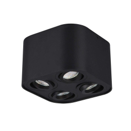 Φωτιστικό Οροφής - Σποτ Cookie 612900432 Black Trio Lighting Μέταλλο