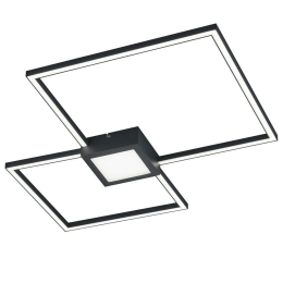Φωτιστικό Οροφής - Πλαφονιέρα Led Hydra 676210342 Anthracite Trio Lighting Μέταλλο