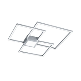 Φωτιστικό Οροφής - Πλαφονιέρα Led Hydra 676210407 65,5x66,5cm Nickel Trio Lighting Μέταλλο