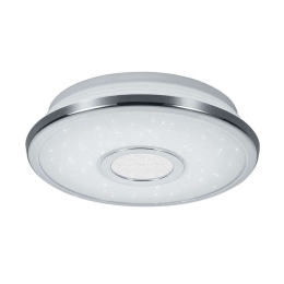 Πάνελ Led Osaka 678711206 D21cm 12W 1050lm 3000K Chrome Trio Lighting Στρόγγυλο Acrylic