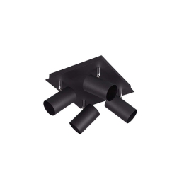 Φωτιστικό Οροφής-Σποτ Marley 24x15x24cm Black Mat 802430432 Trio Lighting Μέταλλο