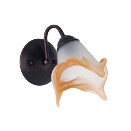 Φωτιστικό Τοίχου - Απλίκα I-1162/AP RUG 700022740685  Rust Fan Europe Μέταλλο,Γυαλί
