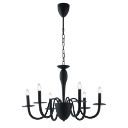Φωτιστικό Οροφής I-Armstrong/6 NER Black Luce Ambiente Design Μέταλλο