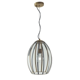 Φωτιστικό Οροφής I-Chester-XL Brass Luce Ambiente Design Μέταλλο,Γυαλί