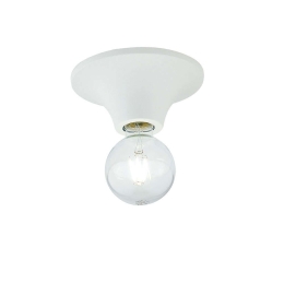 Φωτιστικό Οροφής - Πλαφονιέρα I-Vesevus-PL18 Bco White Luce Ambiente Design Μέταλλο