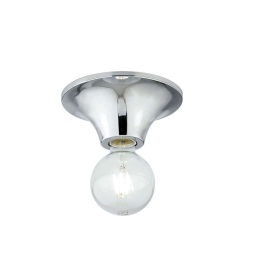 Φωτιστικό Οροφής - Πλαφονιέρα I-Vesevus-PL18 CR Chrome Luce Ambiente Design Μέταλλο